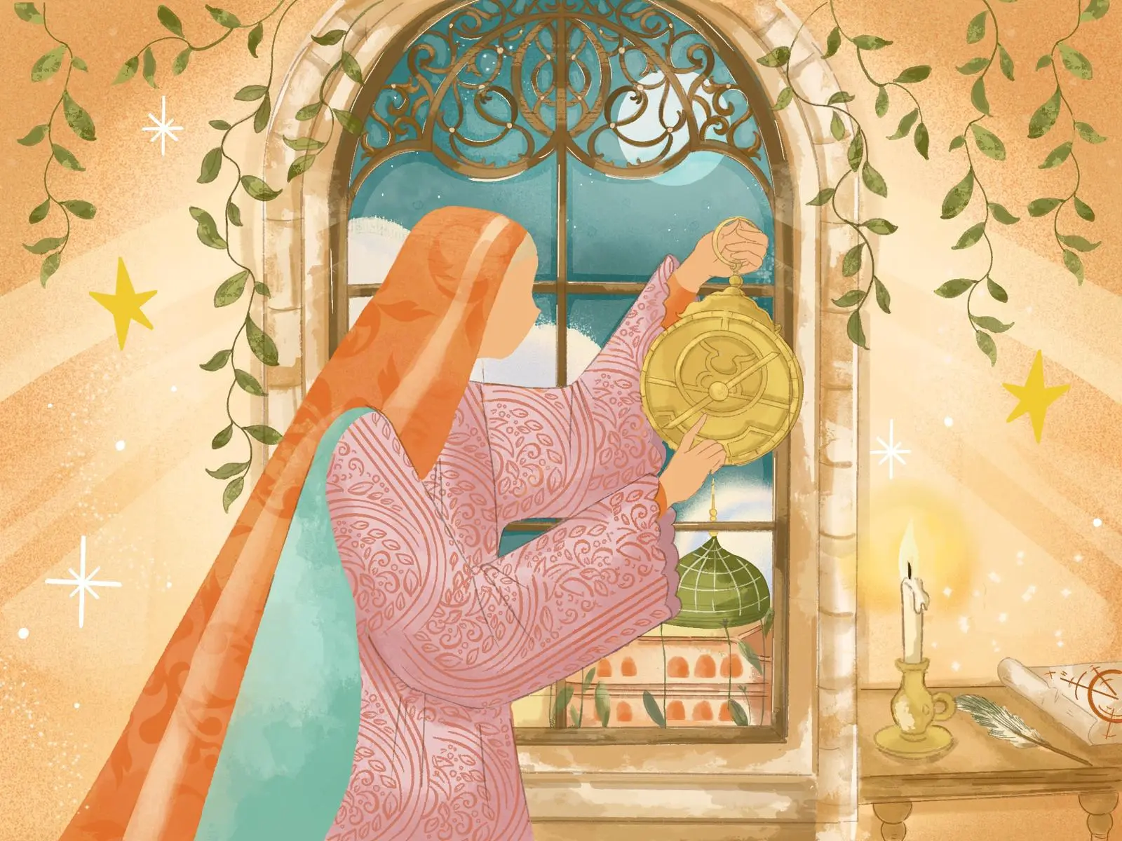 Meryem Al-'Ijliyyah Al-Astroulâbî — album audio Inventeurs pour enfants, conteuse Alif