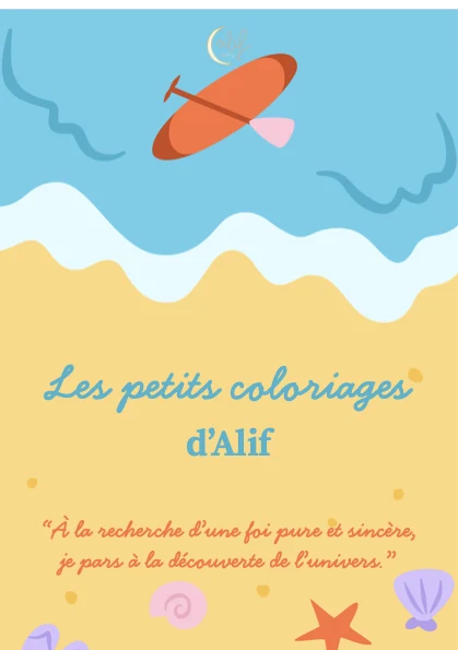 Première page de Livret 2 : Les petits coloriages d’Alif