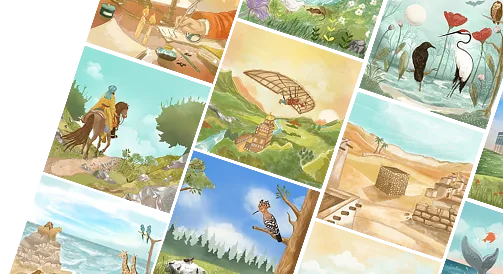 Les 4 univers de la conteuse Alif : Prophètes, Inventeurs, Fables et Méditations